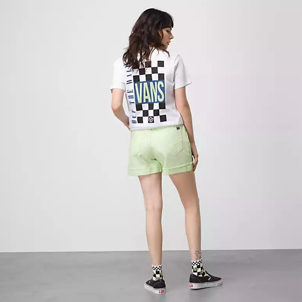 Vans Barnes Canvas Short, Sizes: 24, 25, 26 - Picture 3 of 10